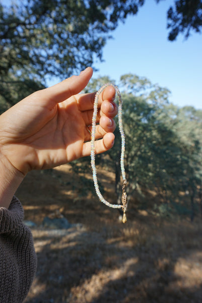 Opal Anklet