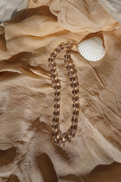 Quartz Crystal Necklace 16"