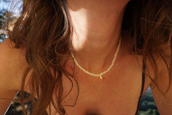 Opal Necklace 16"