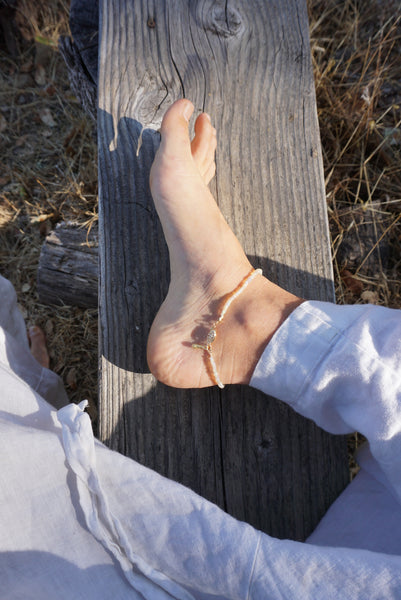 Opal Anklet