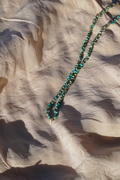Petite Turquoise Necklace 15"