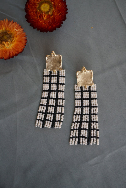 Gingham Studs